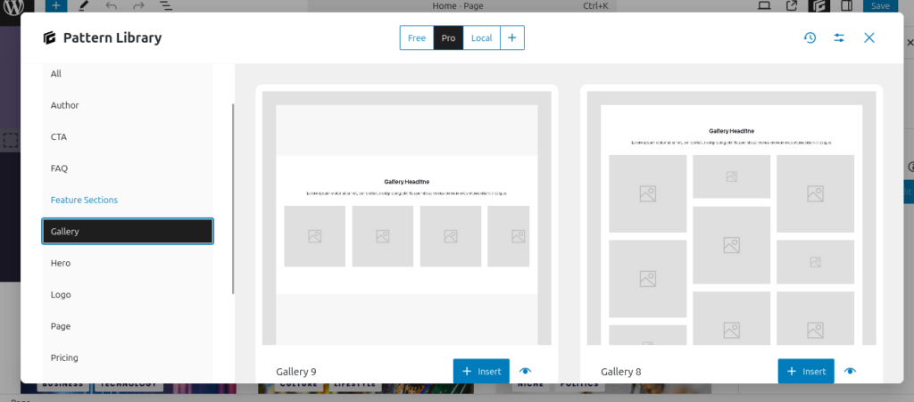 GenerateBlocks Layout Tutorial – library of pre-designed templates for hero sections, grids, testimonials, etc.