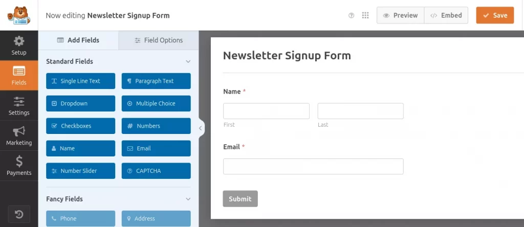 Create WPForms - Connect WPForms to Zoho CRM