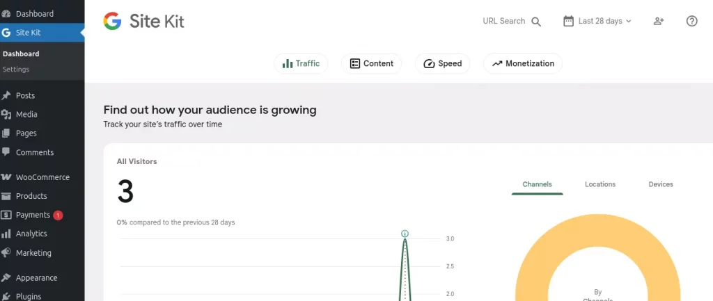 link ga4 to search console use site kit